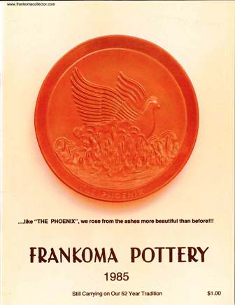 Frankoma Catalog 1985 front cover